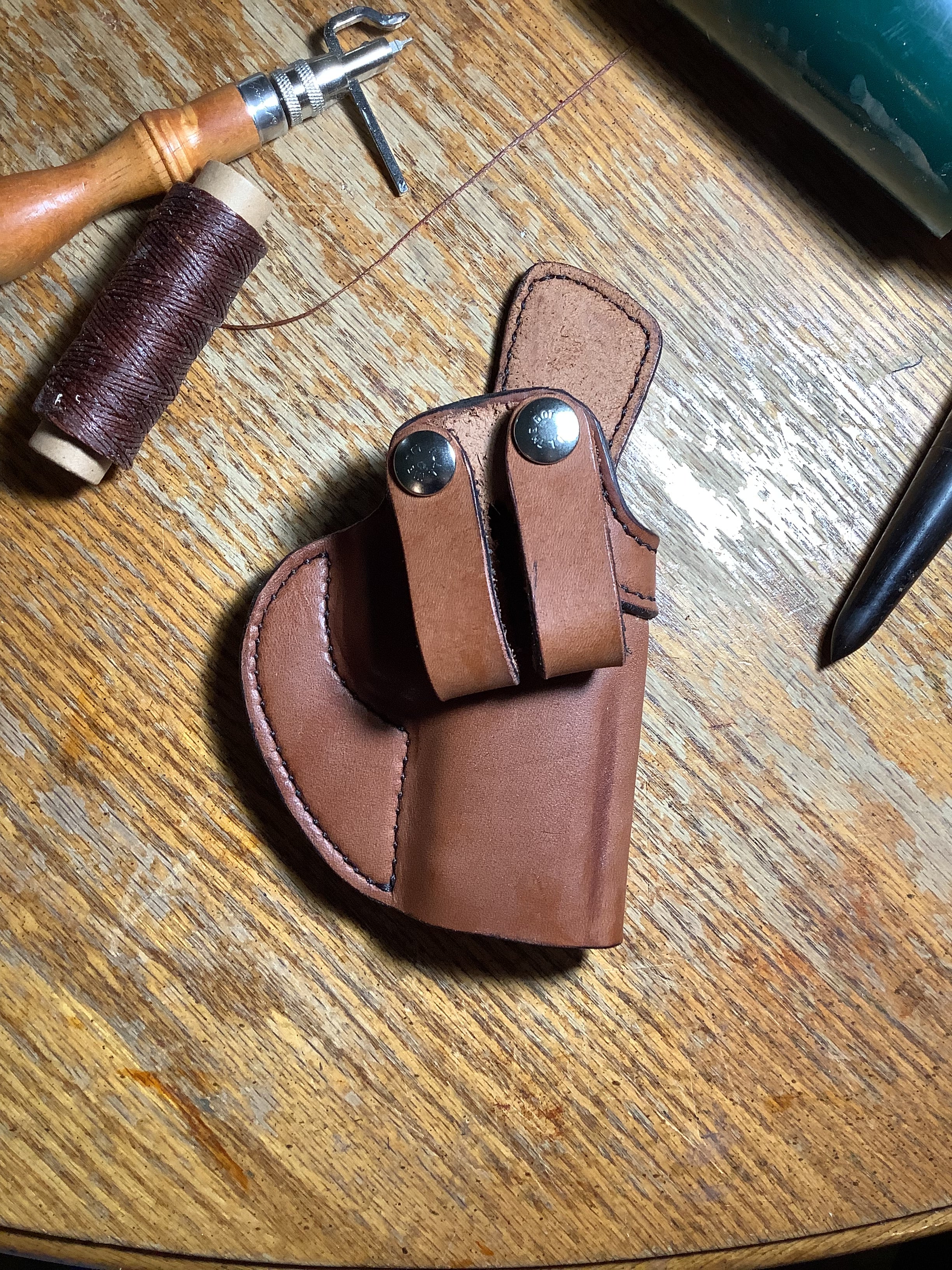 Sig Sauer P365 leather IWB Holster