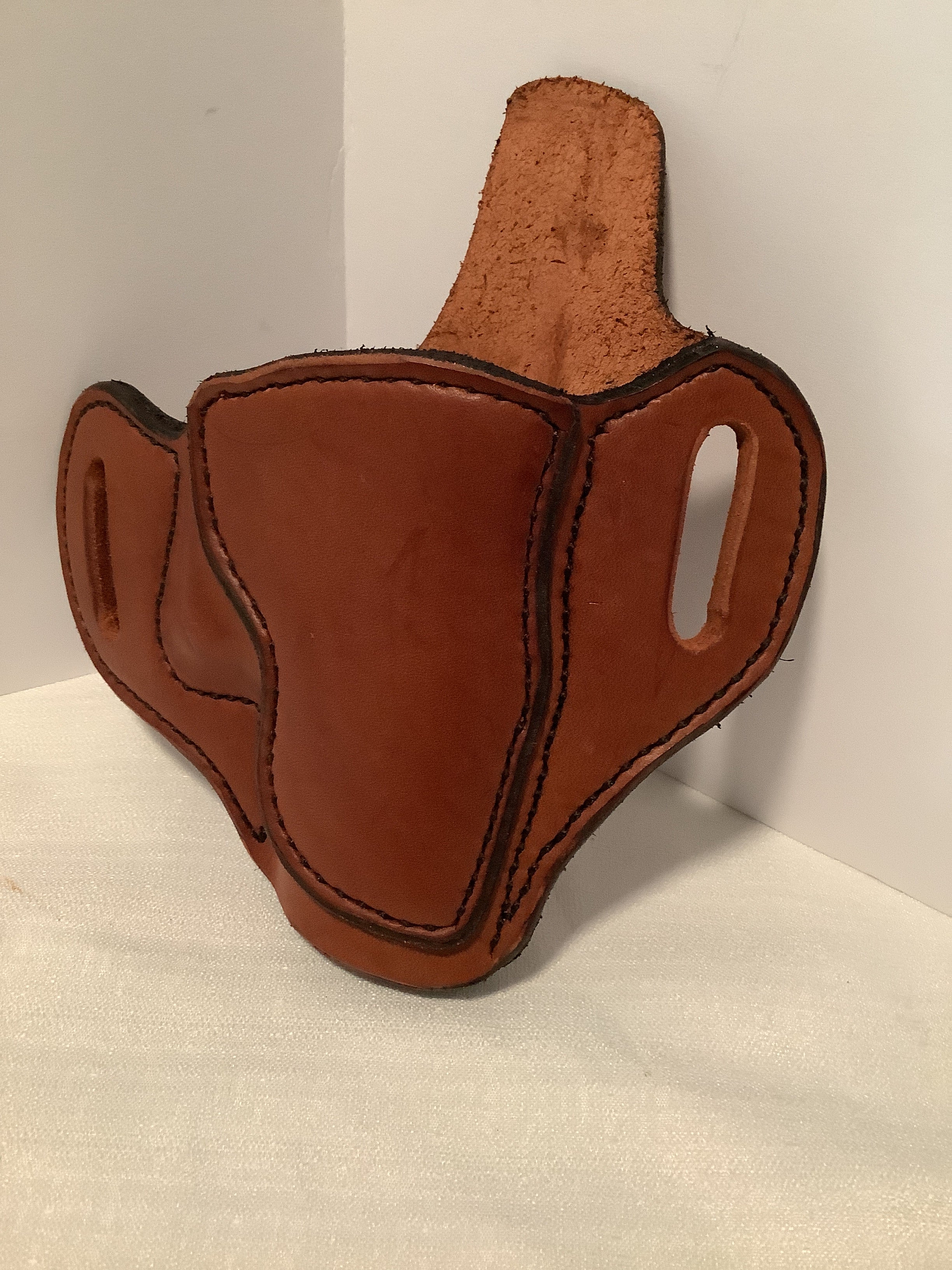 Leather OWB Holster for the Glock 43 and 43X