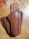 Leather 1911 commander OWB right hand holster